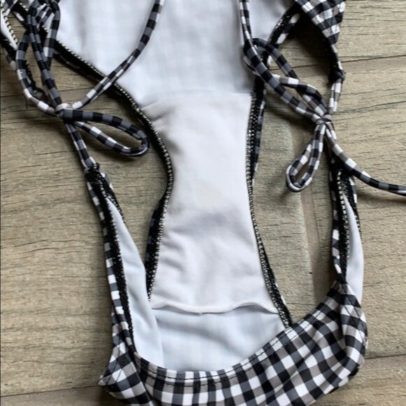 Missguided gingham bikini bottom - Picture 4 of 5